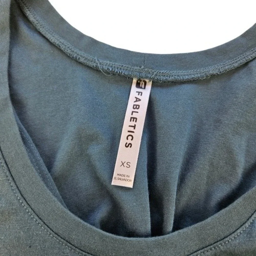 Fabletics Pryor Tank, Size XS, Dusk / Dark Blue, Excellent Used Condition